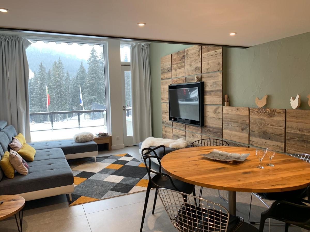 Flaine Forum L1 Cassiopee Mezzanine & Terrasse Dış mekan fotoğraf